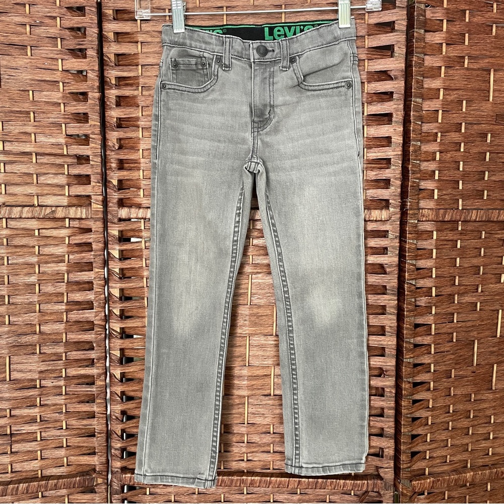 Levi's Boys' 511 Comfort Stretch Jeans Adjustable Waist, Size 6.
